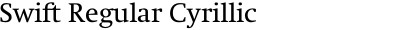 Swift Regular Cyrillic